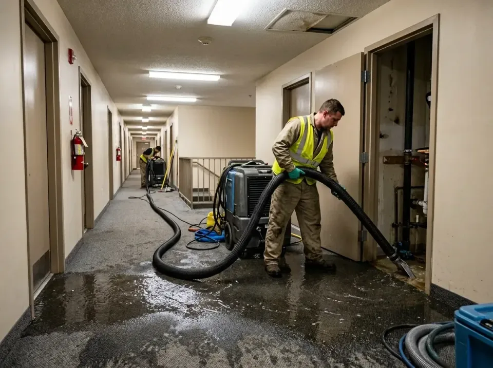 multi-unit-apartment-hallway-f-005 — frequently asked questions, Emergency Burst Pipe Water Extraction & Removal in Malad Ci…